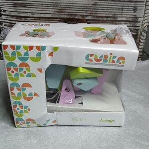 Cubika Wooden Poseable Dog Toy 18M+